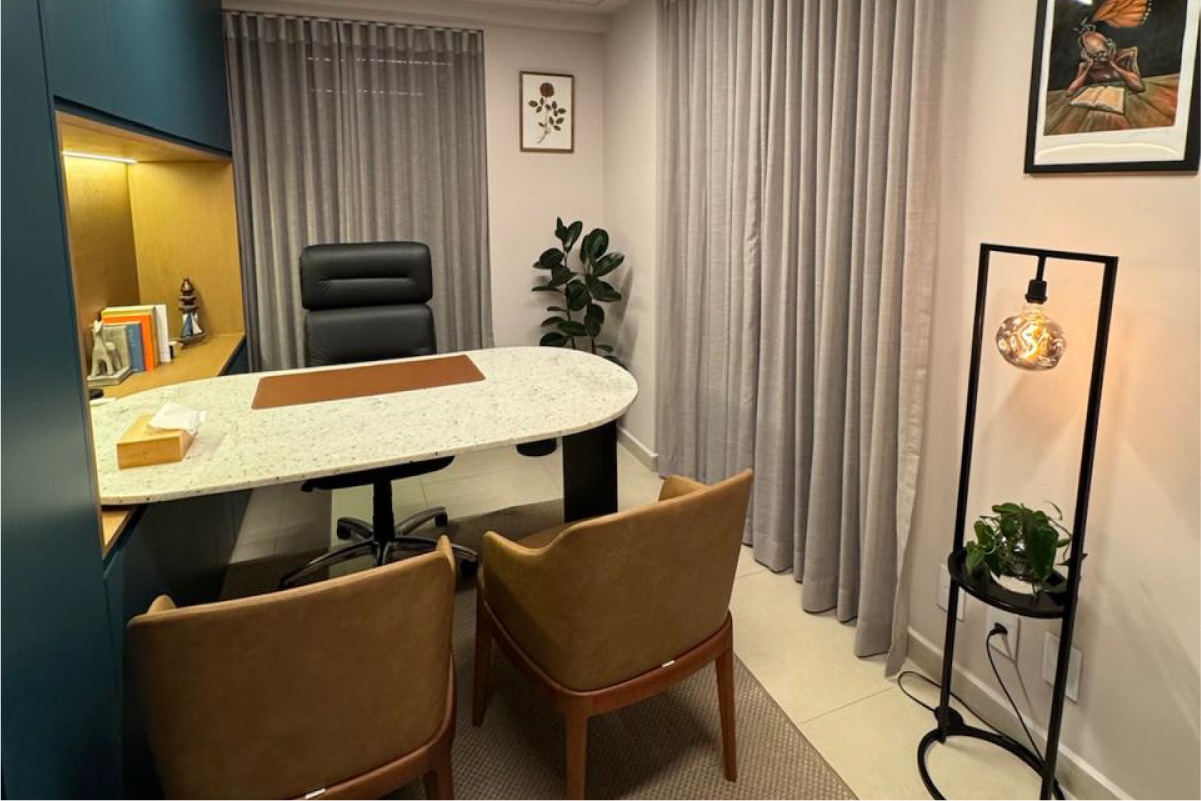 Sala de Atendimento Psicológico no Paraíso